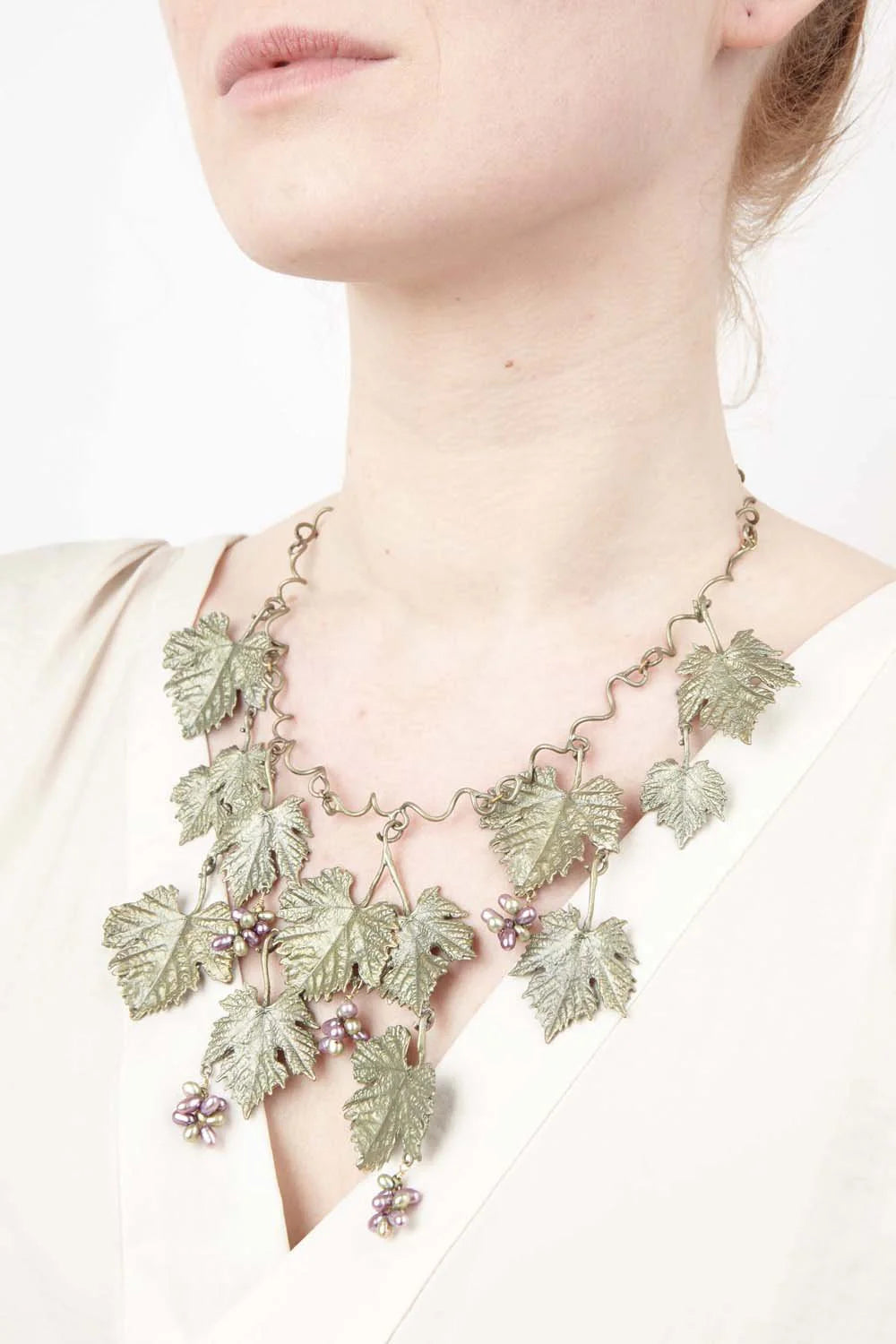 Collana Vigna - Grandi foglie