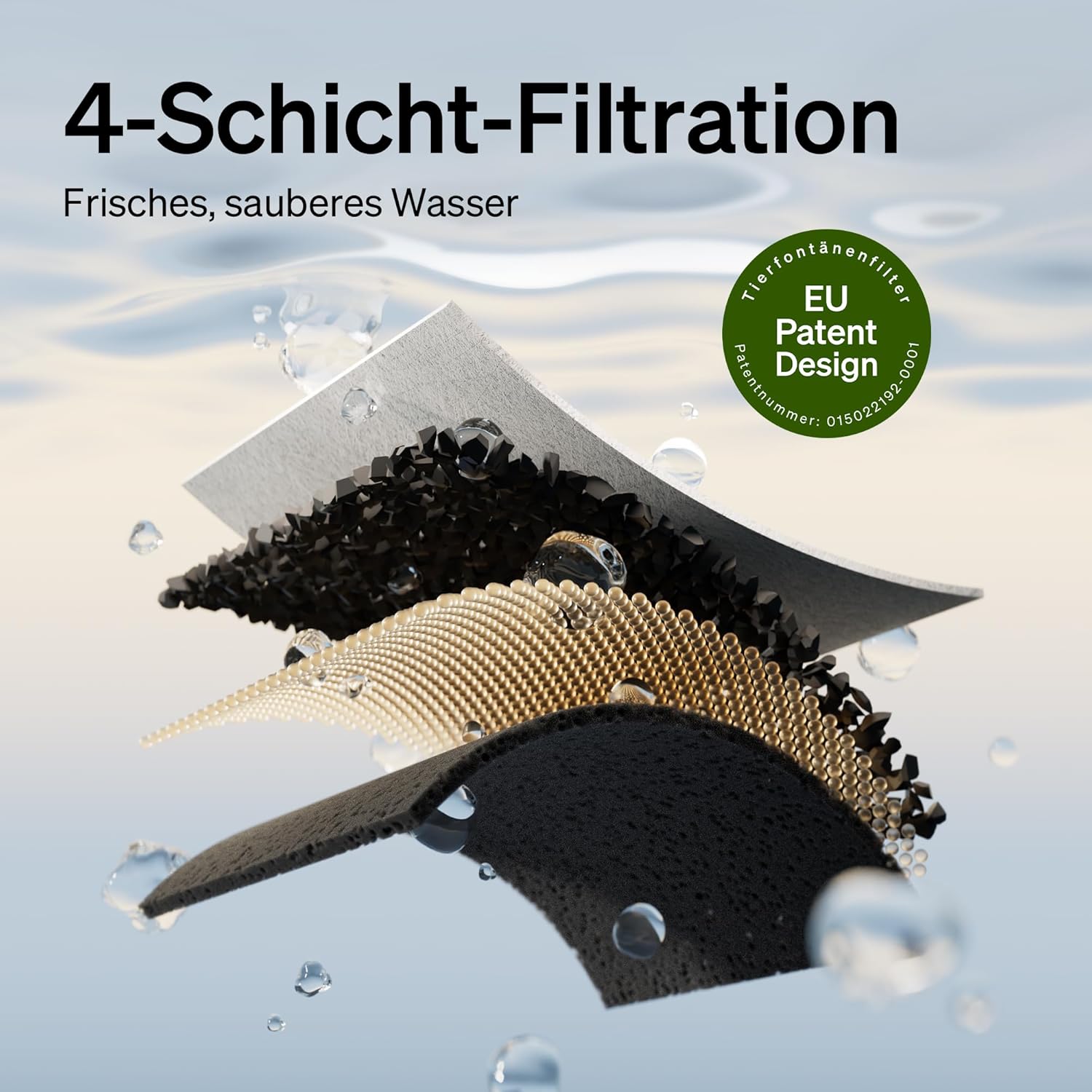PETLIBRO Katzenbrunnen RFID-Haustieridentifikation Trinkbrunnen für Katze, 3L Dockstream App-Überwachung Katzentrinkbrunnen, Mehrere Haustiere Hydrationsüberwachung, mit Halsband-Tag, 2,4 Ghz Wi-Fi