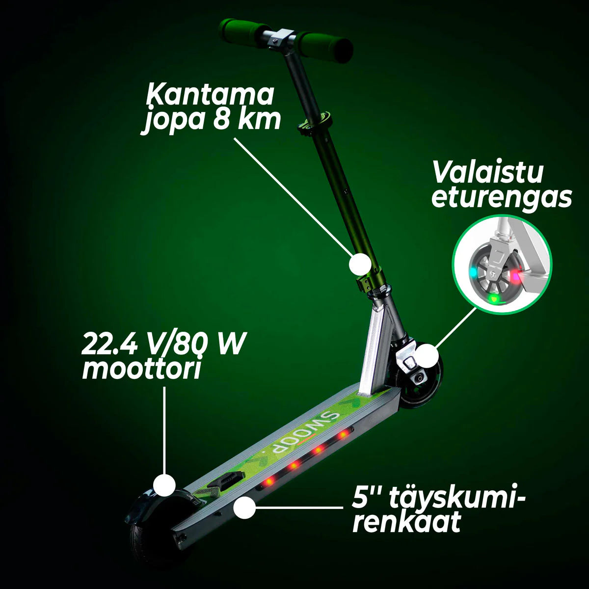 Monopattino elettrico Swoop ESK150 per bambini
