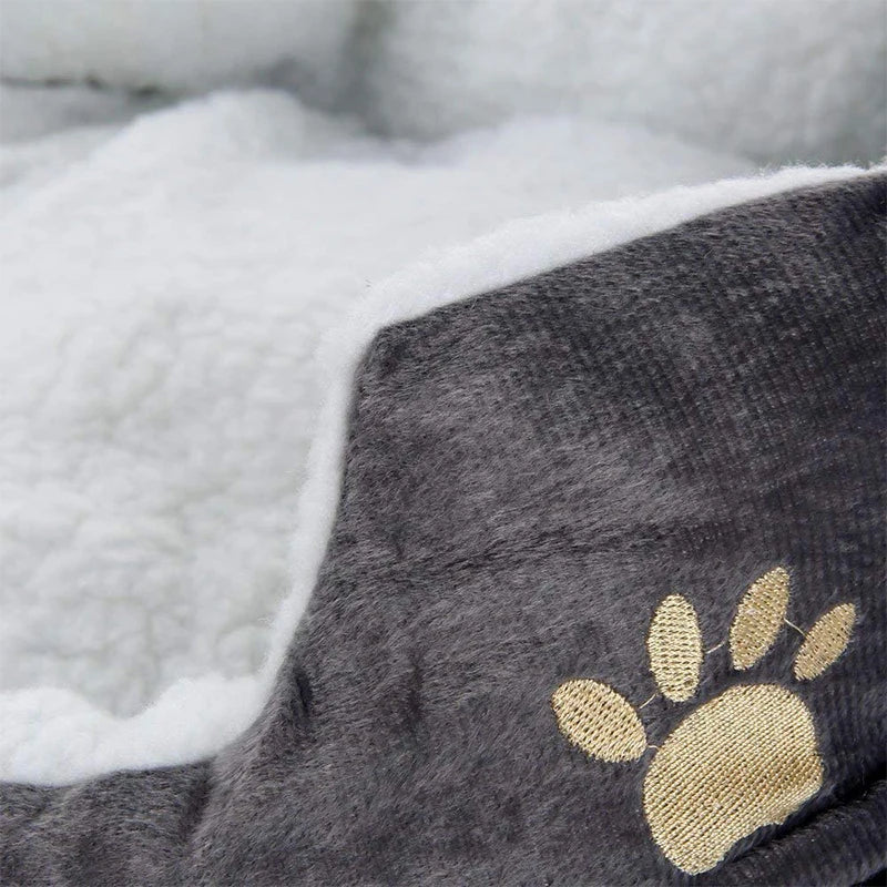 Bequemes Haustierbett für Hunde und Katzen | Kuschelhhle mit dicker PP-Baumwolle | Perfekt für Kleine Hunde und Katzen