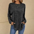 Pullover mit Rundhalsausschnitt für Damen