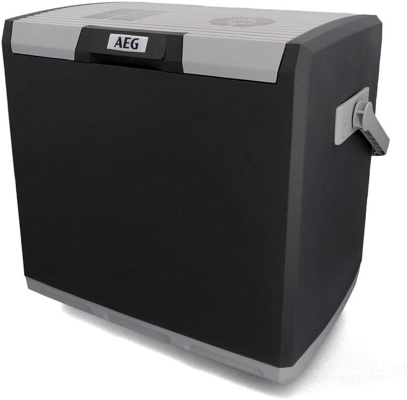 AEG Automotive Borsa frigo termoelettrica KK 28 litri, 12/230 Volt per auto e presa, nero