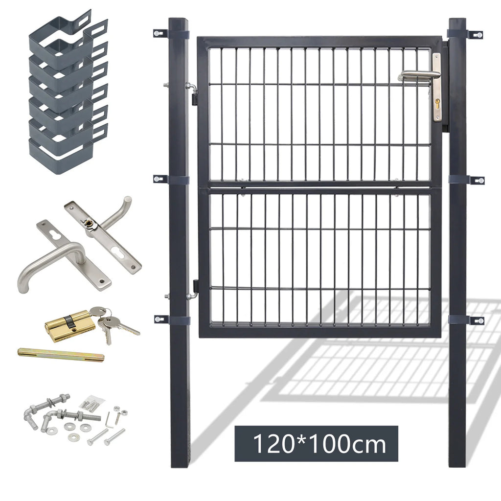 Sonnewelt Cancelletto Giardino Cancello Antracite Incl. Serratura