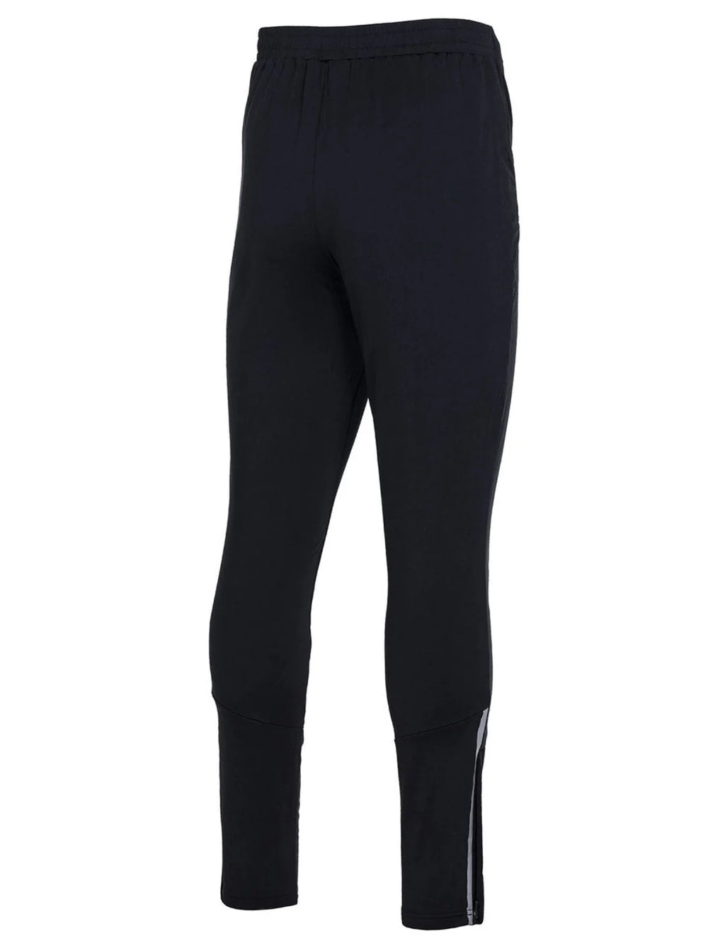 Herren Winter Thermo Laufhose Lang Pro Team Schwarz Silber