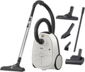 AEG CLEAN 6000 AB61C2DB Aspirapolvere con sacco / elevata potenza di aspirazione / include bocchetta per imbottiti / 50% plastica riciclata / ideale per proprietari di animali domestici / pulizia di tappezzeria / cavo da 12 m / 750 W / Blu