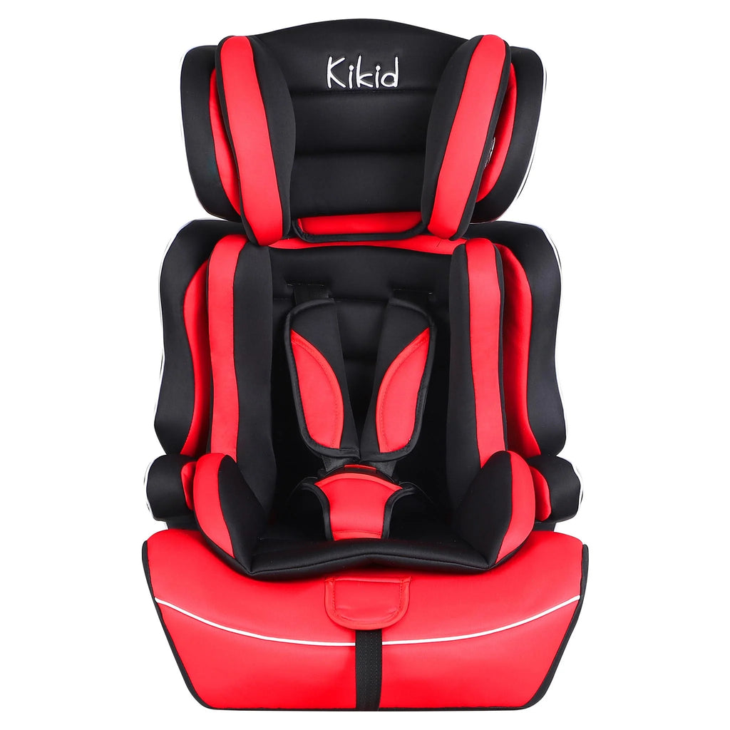 Kikid Kindersitz Basic 76-150cm R129, schwarz rot