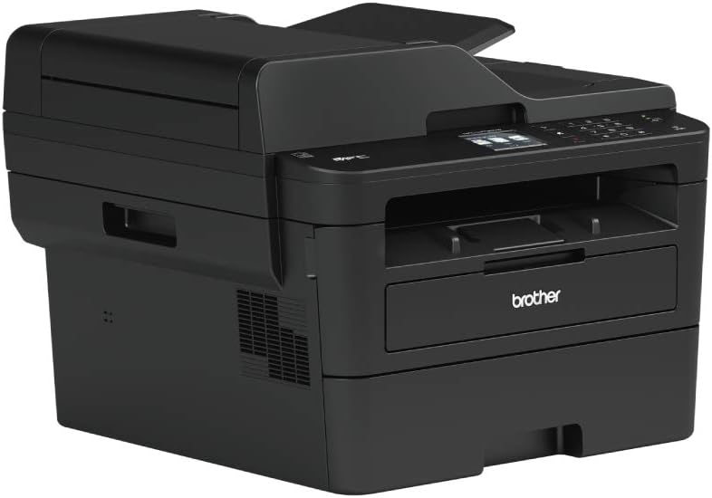 Brother MFC-L2835DW | Stampante multifunzione 4-in-1 (stampa/scansione/copia/fax) Laser monocromatica – Wi-Fi ed Ethernet – Alimentatore automatico documenti (ADF) da 50 fogli – Velocità di stampa di 32 pagine