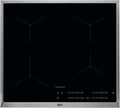 AEG IKB64431XB Piano cottura a induzione autonomo / Hob²Hood / Comandi Slider / 60 cm / Cornice in acciaio inossidabile / 4 zone di cottura / Funzione Power / Sicurezza bambini