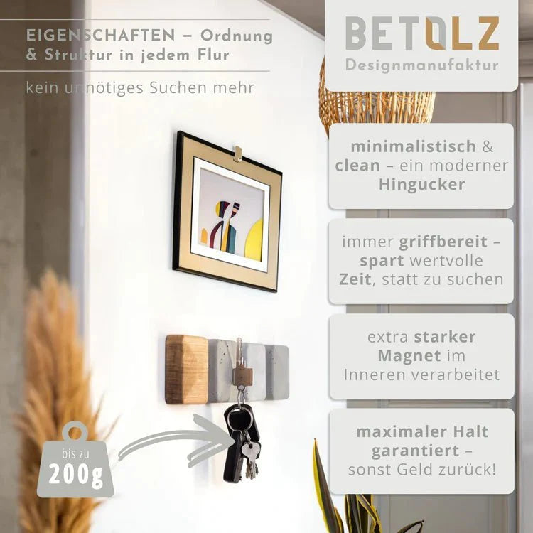 Magnetischer Schlüsselhalter HAMO (4er Set)