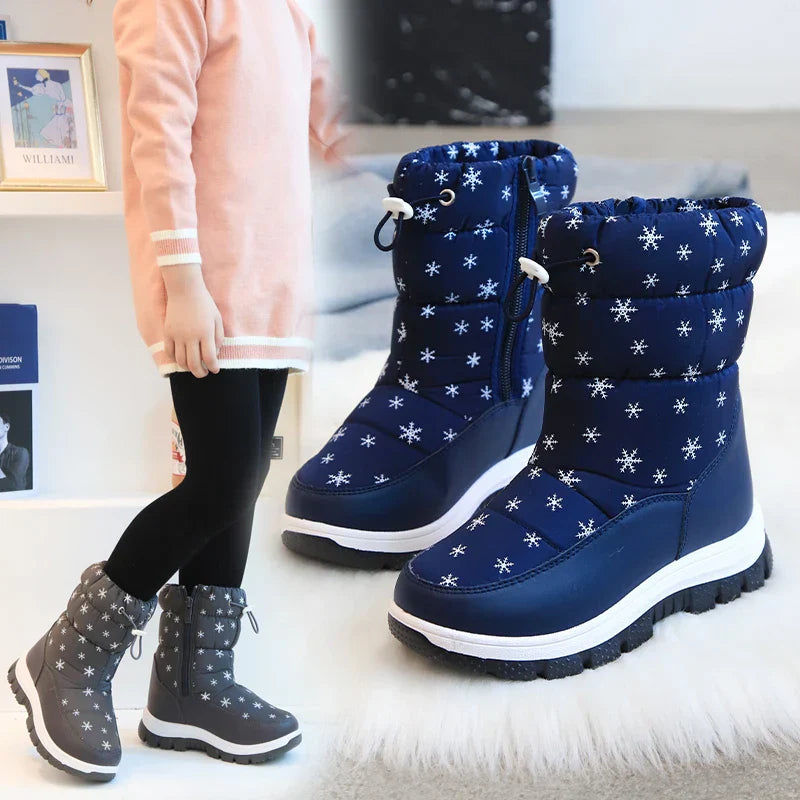Mini Fashion - Warm und wasserdicht - Schneestiefel für Mdchen