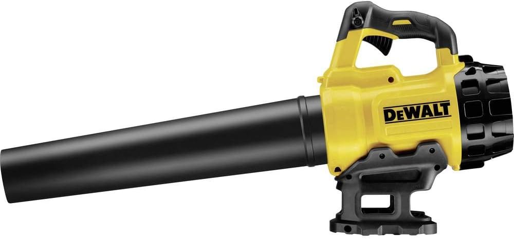DEWALT Soffiatore a batteria (18 V, 5.0 Ah brushless, 145 km/h velocità dell'aria, design a bassa rumorosità, per funzionamento continuo, DCM562P1