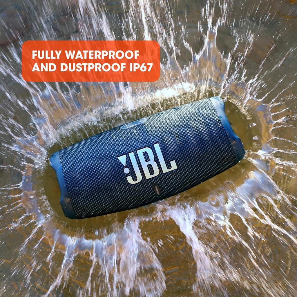 JBL Charge 5 altoparlante Bluetooth nero – Boombox portatile e impermeabile con power bank integrato – Fino a 20 ore di riproduzione musicale wireless con una sola carica della batteria