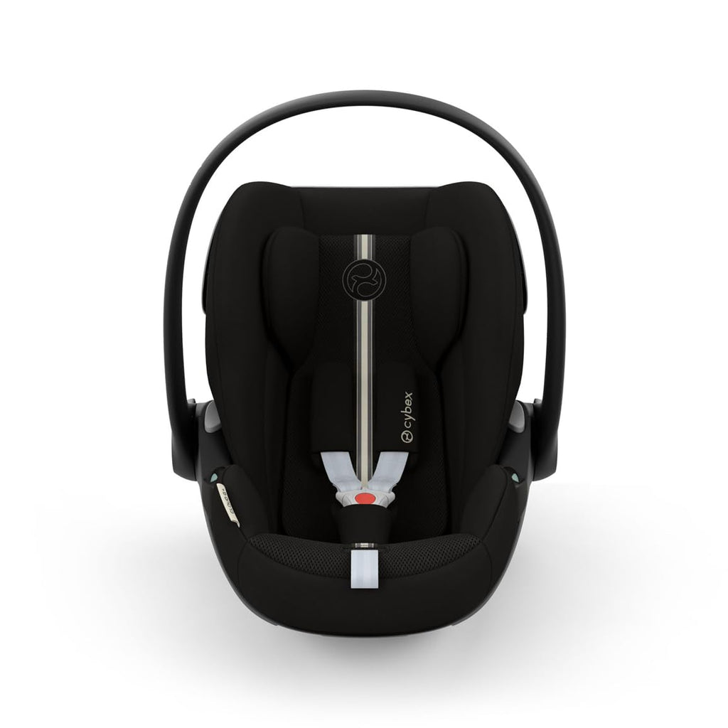 CYBEX Gold Seggiolino auto Cloud G i-Size Comfort, con riduttore per neonato, dalla nascita a circa 24 mesi, per bambini da 40 cm a 87 cm, max. 13 kg, Moon Black