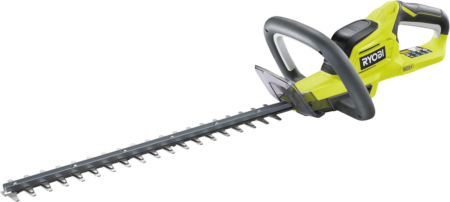 18 V ONE+ Akku-Heckenschere RY18HT50A-0 (Schnittgeschwindigkeit 1350 U/min, Messerlnge 50 cm, 24 mm Messerabstand, ohne Akku & Ladegert im Karton), Grün
