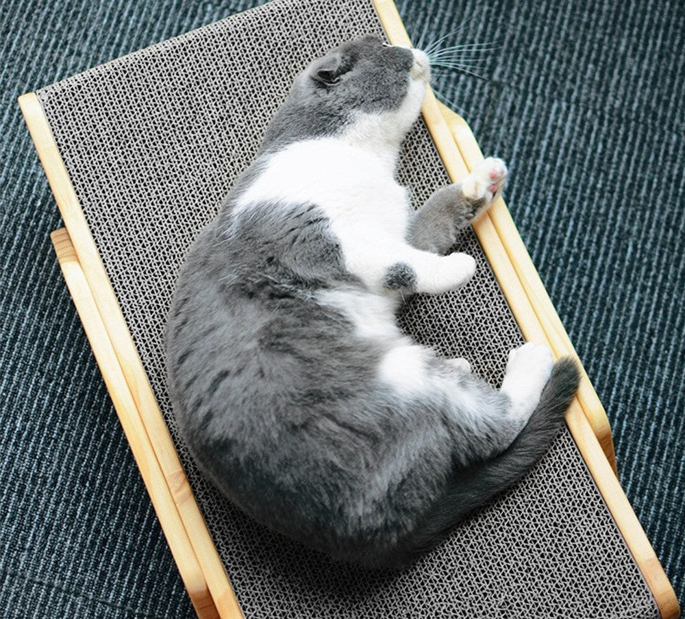 Kratz- und Ruhebett KittyComfort - Die ultimative Lsung für Katzen zum Kratzen und Entspannen