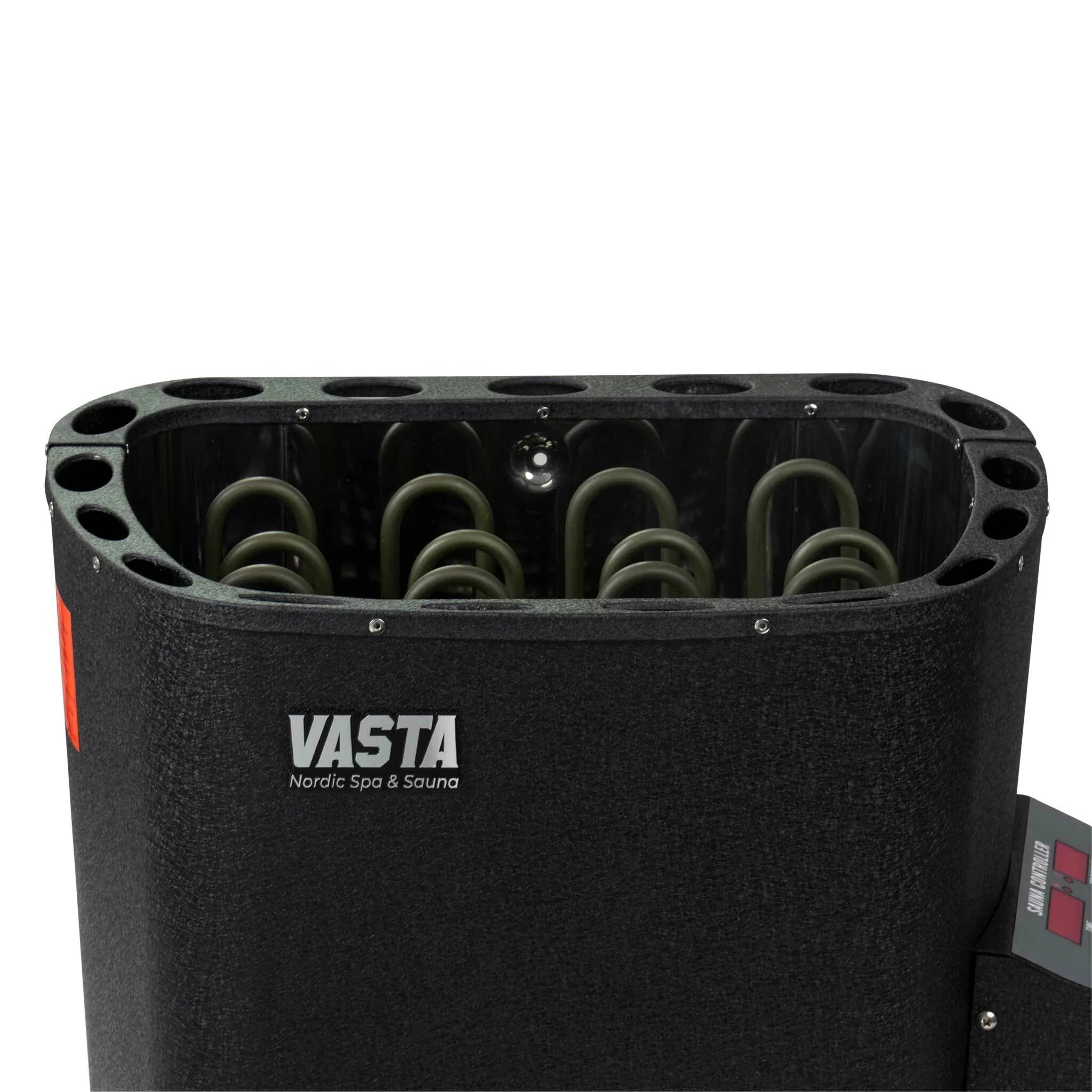 Vasta Stufa elettrica per sauna Blaze 6kw, controllo fisso, nero