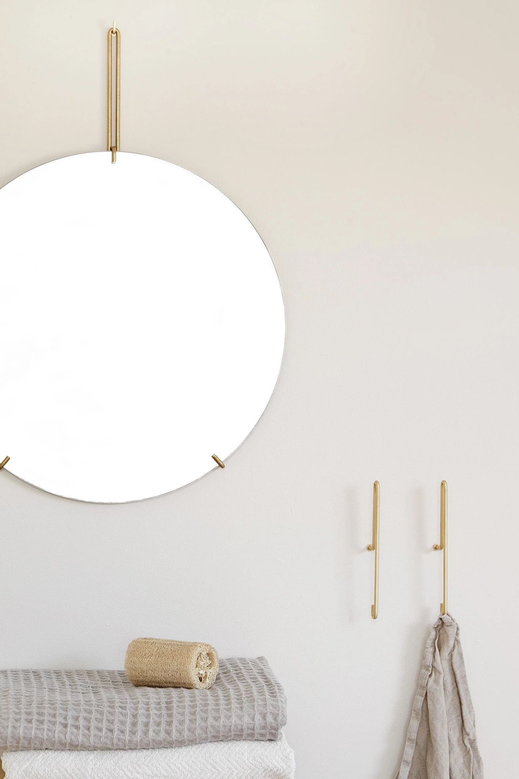 Moebe Wandhaken gro, Gold
