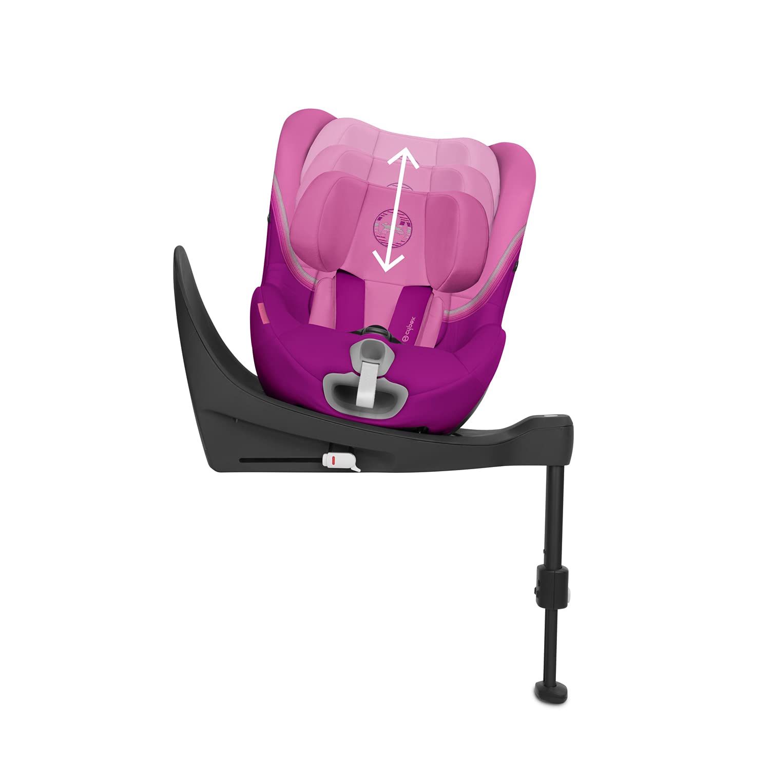 CYBEX Gold Kinder-Autositz Sirona S2 i-Size, Ab ca. 3 Monaten bis 4 Jahren, Max. 18 kg, SensorSafe kompatibel, Granite Black