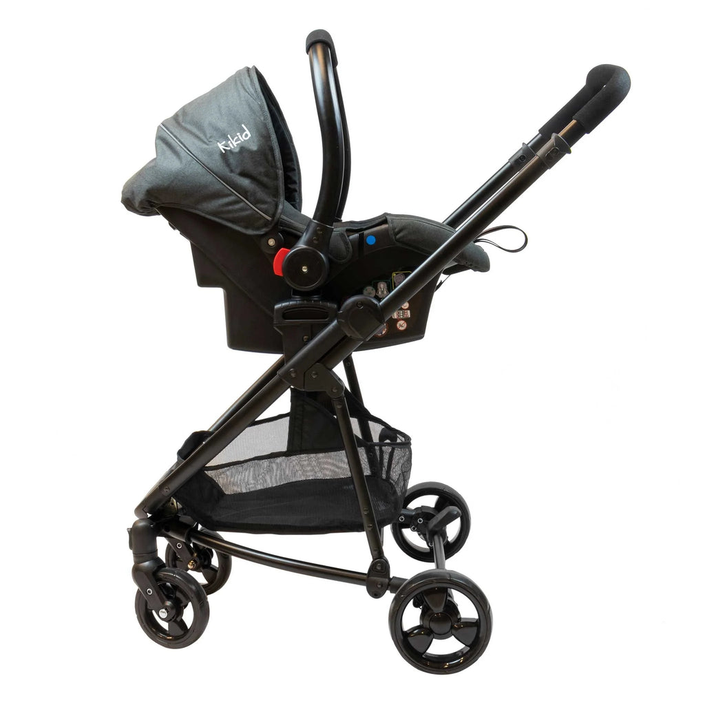 Kikid Passeggino da viaggio 3-in-1 Premium