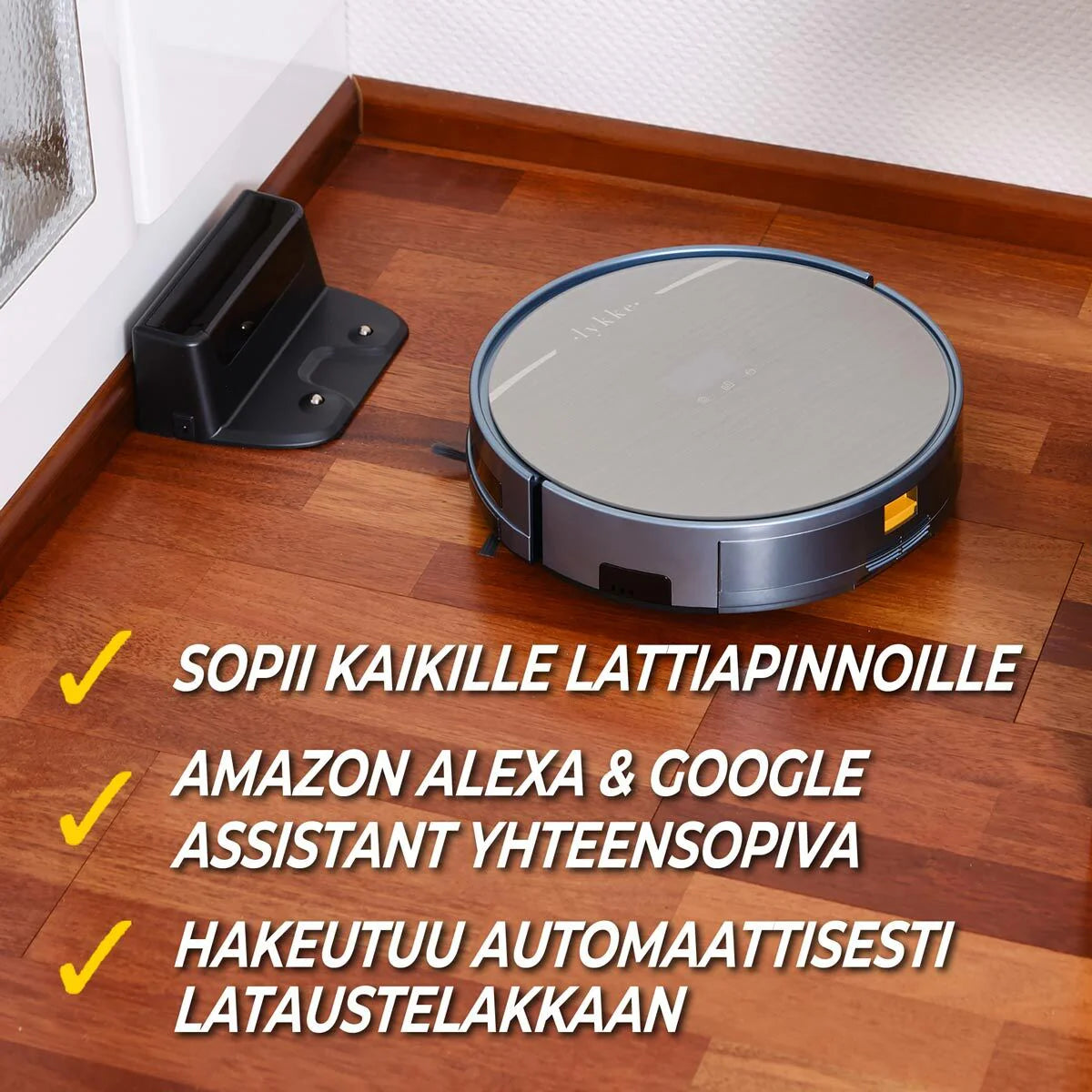 Lykke Robot Aspirapolvere Deluxe 3000