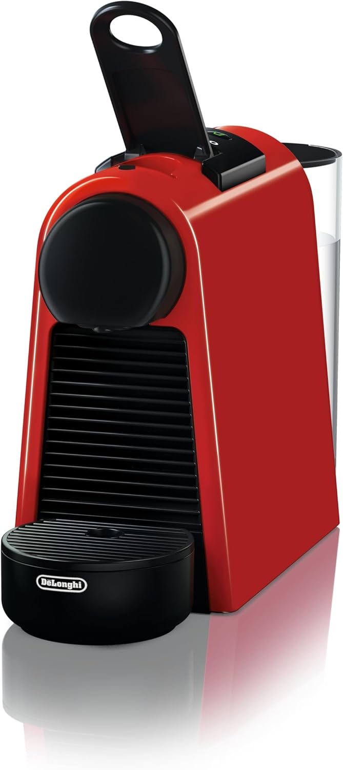 Nespresso De'Longhi EN 85.B Essenza Mini Macchina da Caffè a Capsule,Welcome Set con Capsule Assortite in Diversi Gusti,Pressione Pompa 19 bar,Design Salvaspazio,1370W,0.6 L,32.5 x 11 x 20.5 cm,Nero
