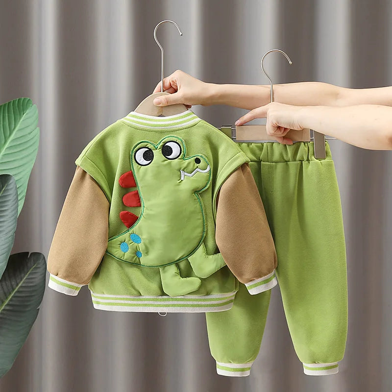 Mini Fashion - Dinosauro casual - Set da 3 pezzi