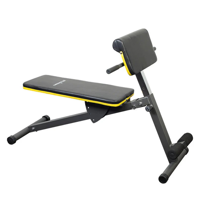 CARDIOfitness Panca per addominali e schiena, pieghevole