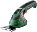 Set di tosaerba a batteria Bosch Isio (3,6 Volt, lunghezza lama 12 cm, distanza tra i denti 8 mm, con guanti da giardinaggio XL inclusi, in softcase) - Amazon Edition