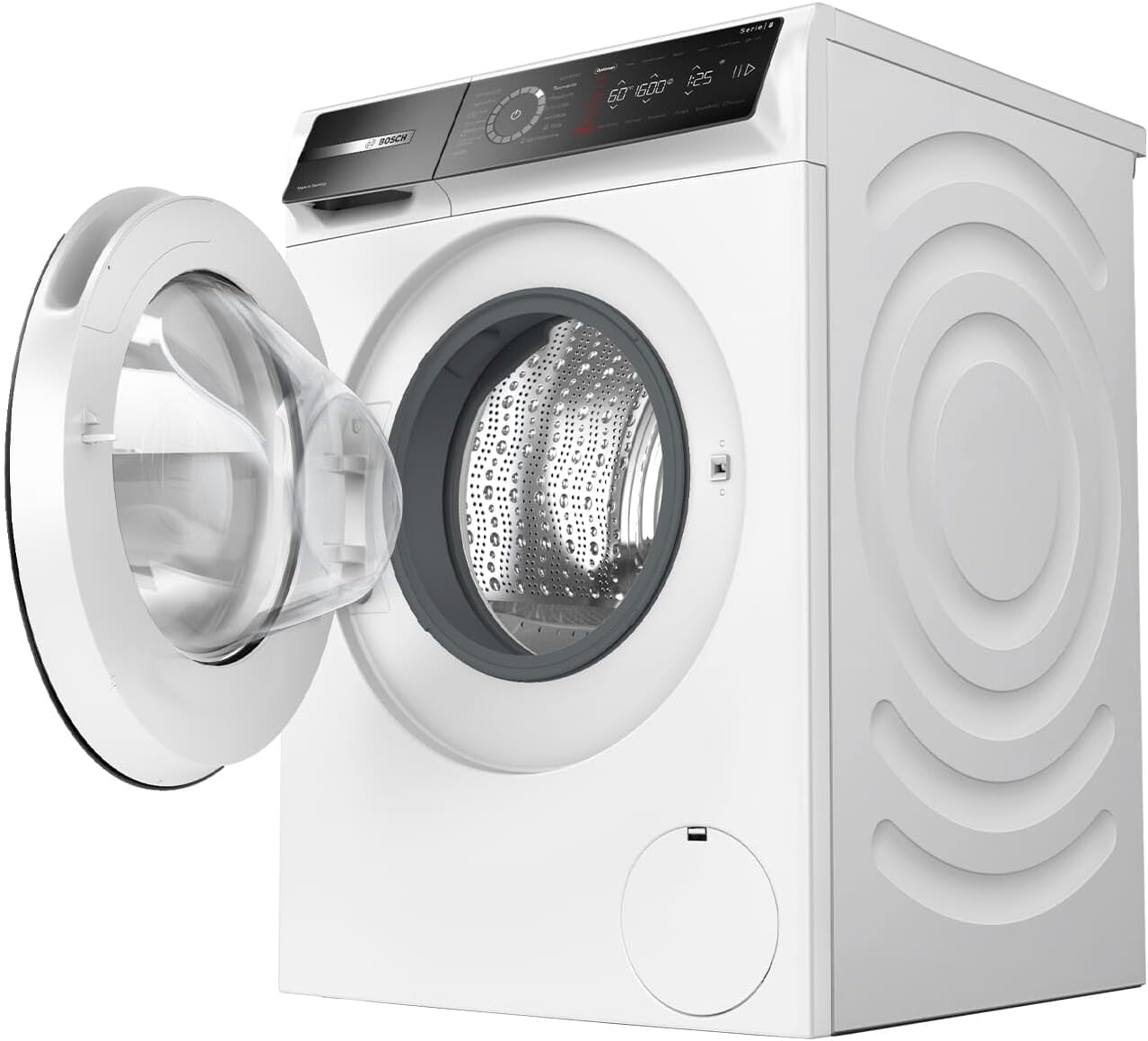 BOSCH WAN28127 Lavatrice Serie 4, a carica frontale, capacità 8 kg, 1400 giri/min, Iron Assist, Active Water Plus, EcoSilence Drive, Speed Perfect, bianco, 60 cm