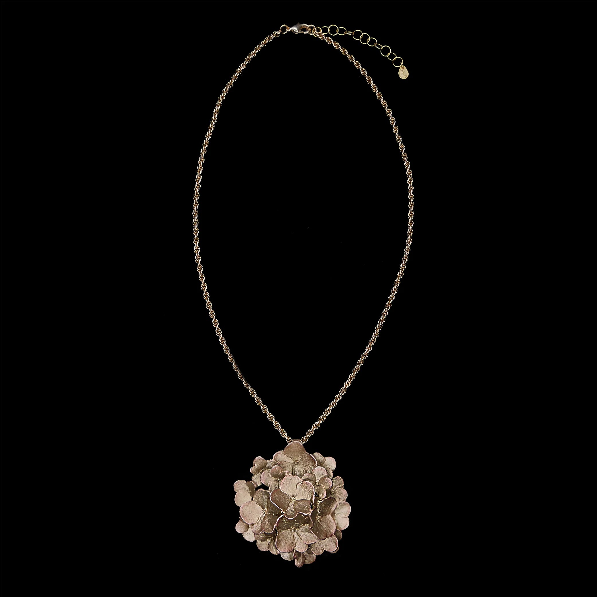 Collana Ortensia con ciondolo - Bouquet