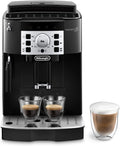 De'Longhi Magnifica S ECAM11.112.B, Macchina da Caffè Automatica con Lancia a Vapore per Cappuccino, Tasti di Selezione Diretta per Espresso e Manopola, Funzione 2 Tazze, Nero