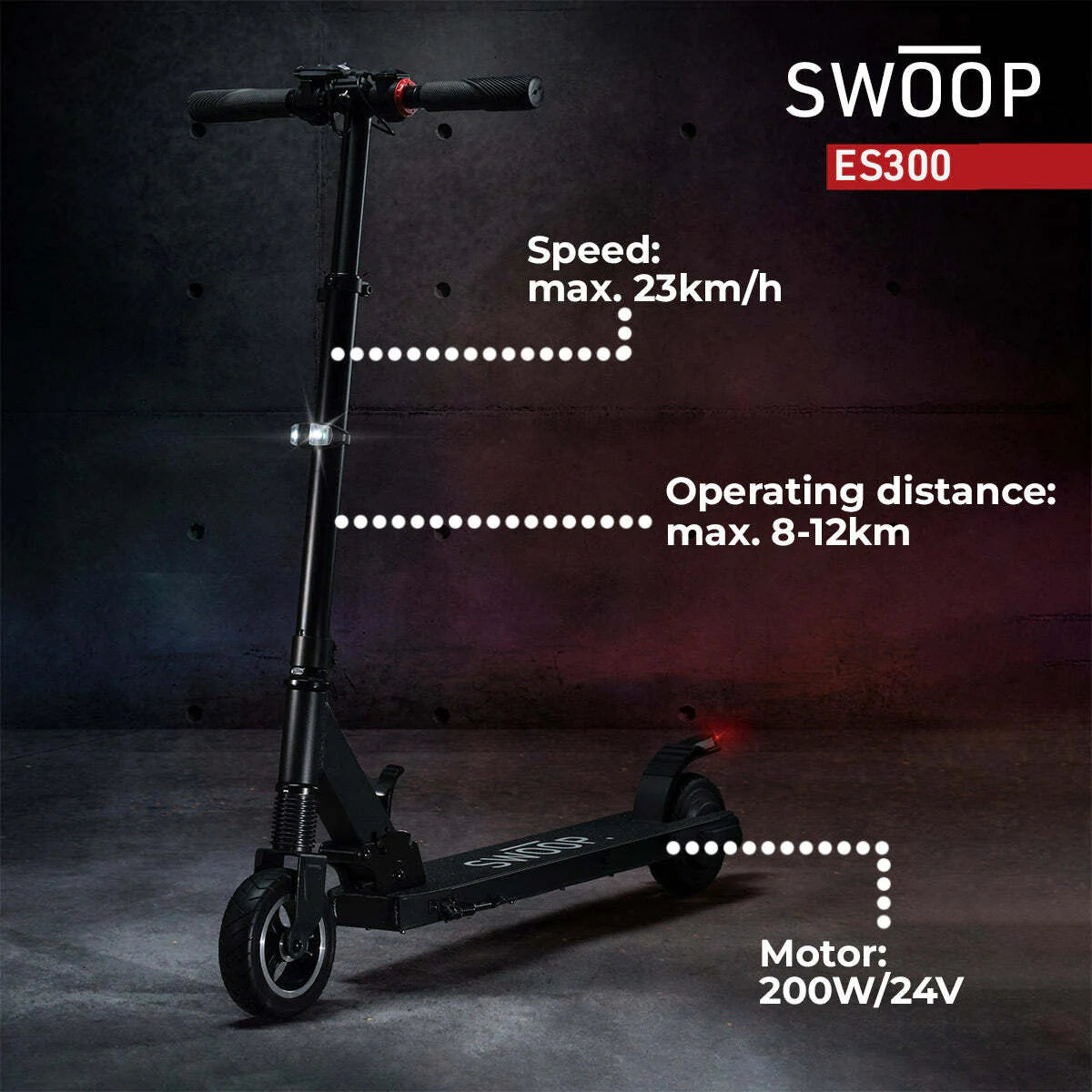 Swoop Monopattino Elettrico ES300