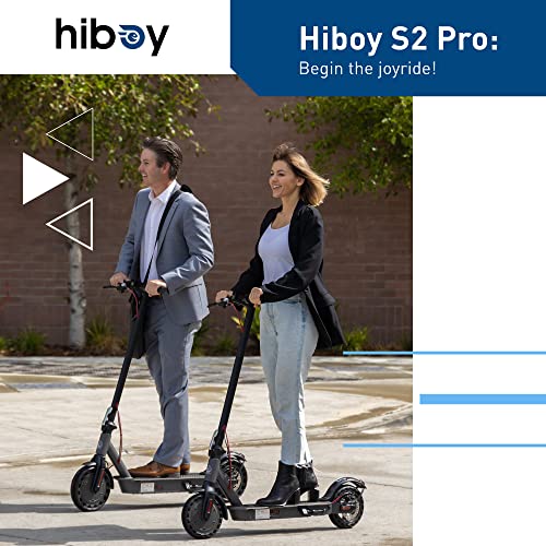 Hiboy S2 Pro Scooter Elettrico Pieghevole, Motore da 500W, Pneumatici Pieni da 10"