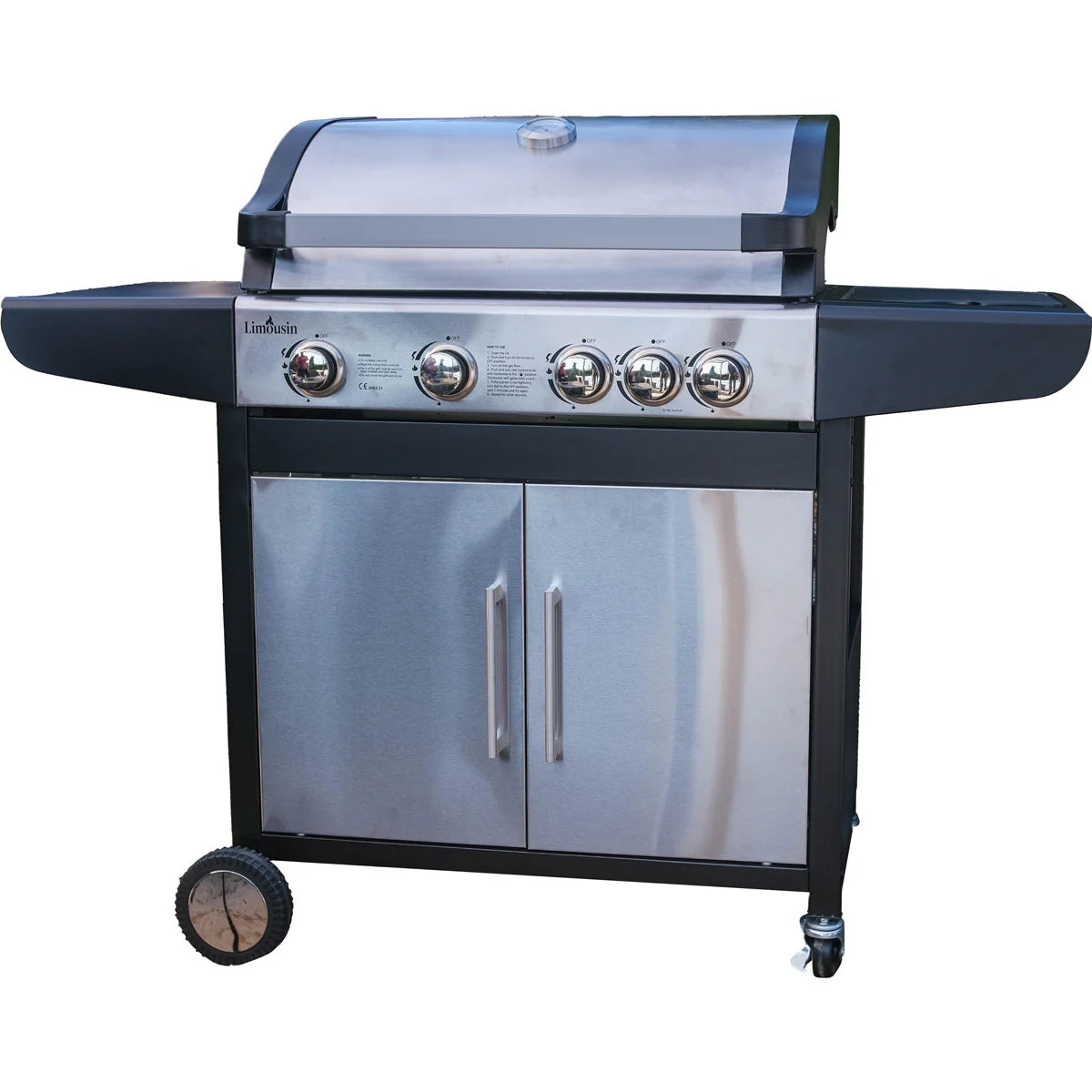 Limousin Barbecue a gas Royal 4+1 Inox