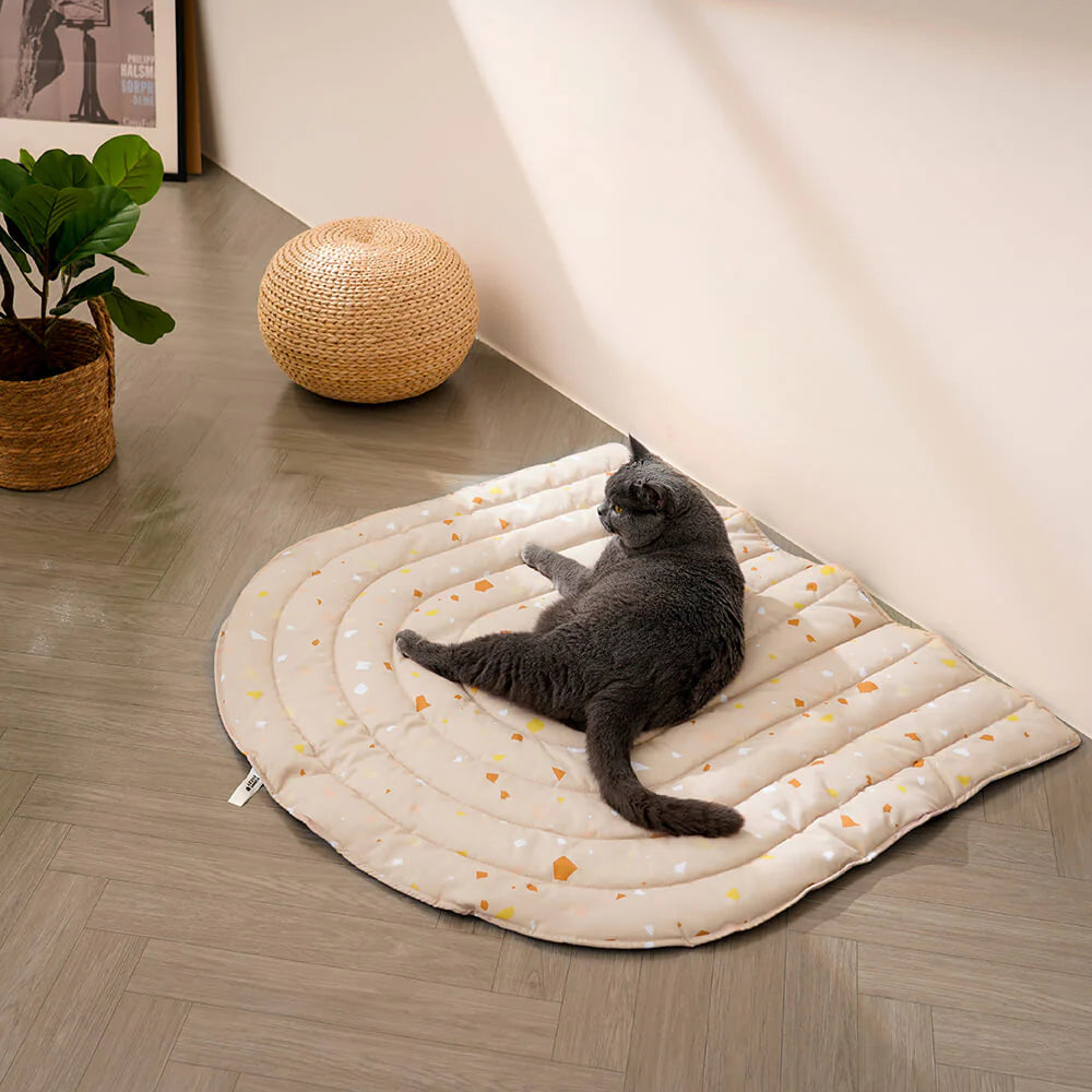 Stilvolle Hundedecke – Terrazzo Muster für ultimativen Komfort