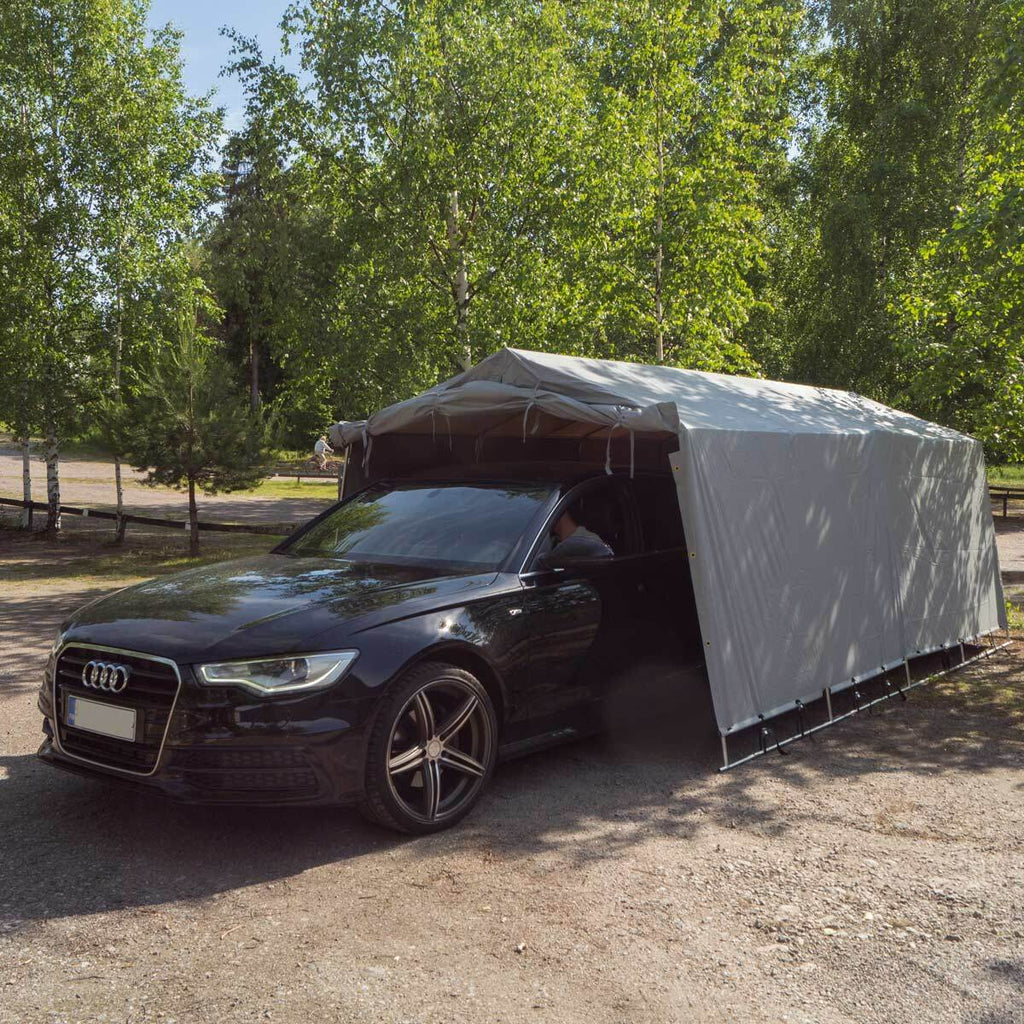 Fornorth Tenda garage 2,7x5,1m, grigio chiaro