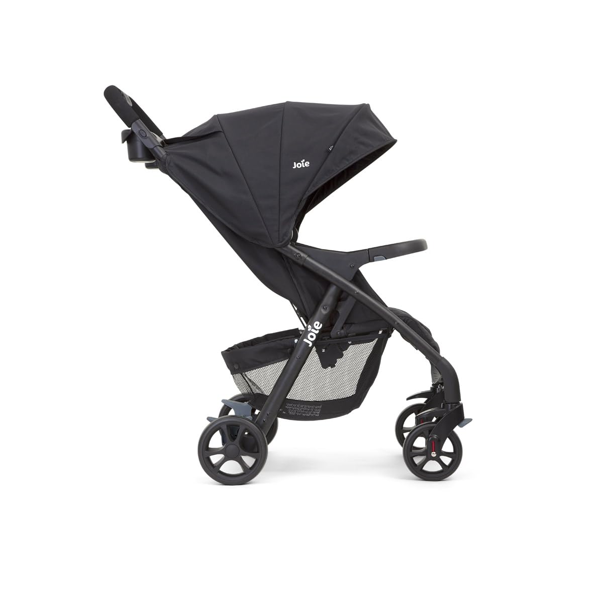 Joie Muze LX Passeggino reclinabile completo con sacco termico (dalla nascita a circa 3 anni, 0-15 kg) - Carbone
