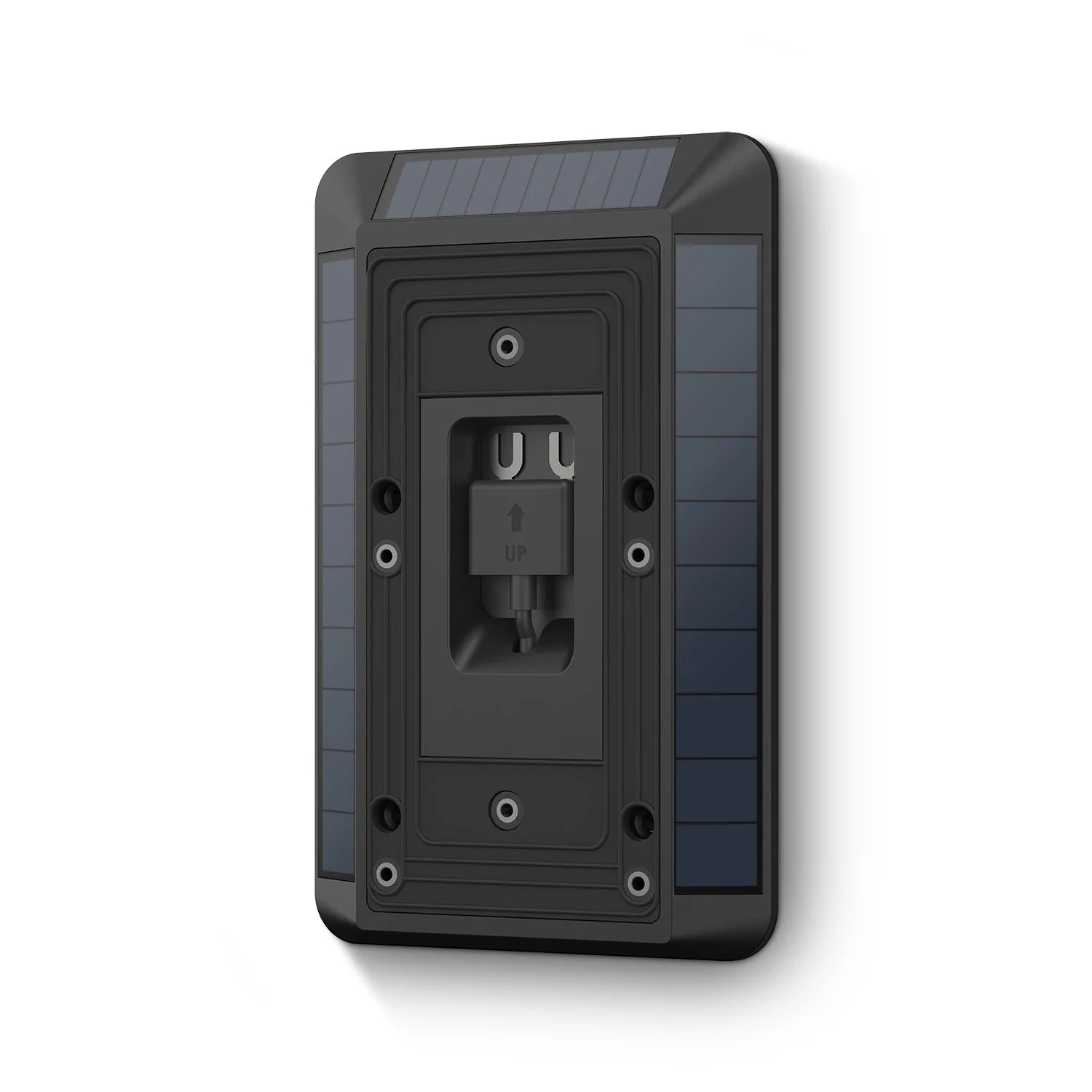 Solarladegert 2. Generation für akkubetriebene Türklingeln (Video Doorbell 2, Video Doorbell 3, Video Doorbell 3 Plus, Video Doorbell 4, Battery Video Doorbell Plus, Battery Video Doorbell Pro)