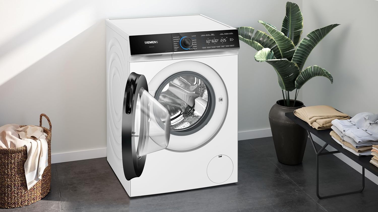 Siemens WM14N223 Lavatrice iQ300, Carica Frontale, 7kg di Capacità, 1400 Giri/min, speedPack L, Display LED, Programma Outdoor, Bianca, 60cm