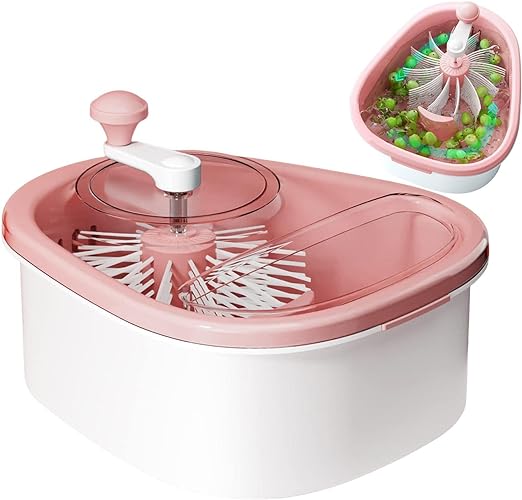 CleanBerry - Centrifuga per lavare la frutta con spazzola