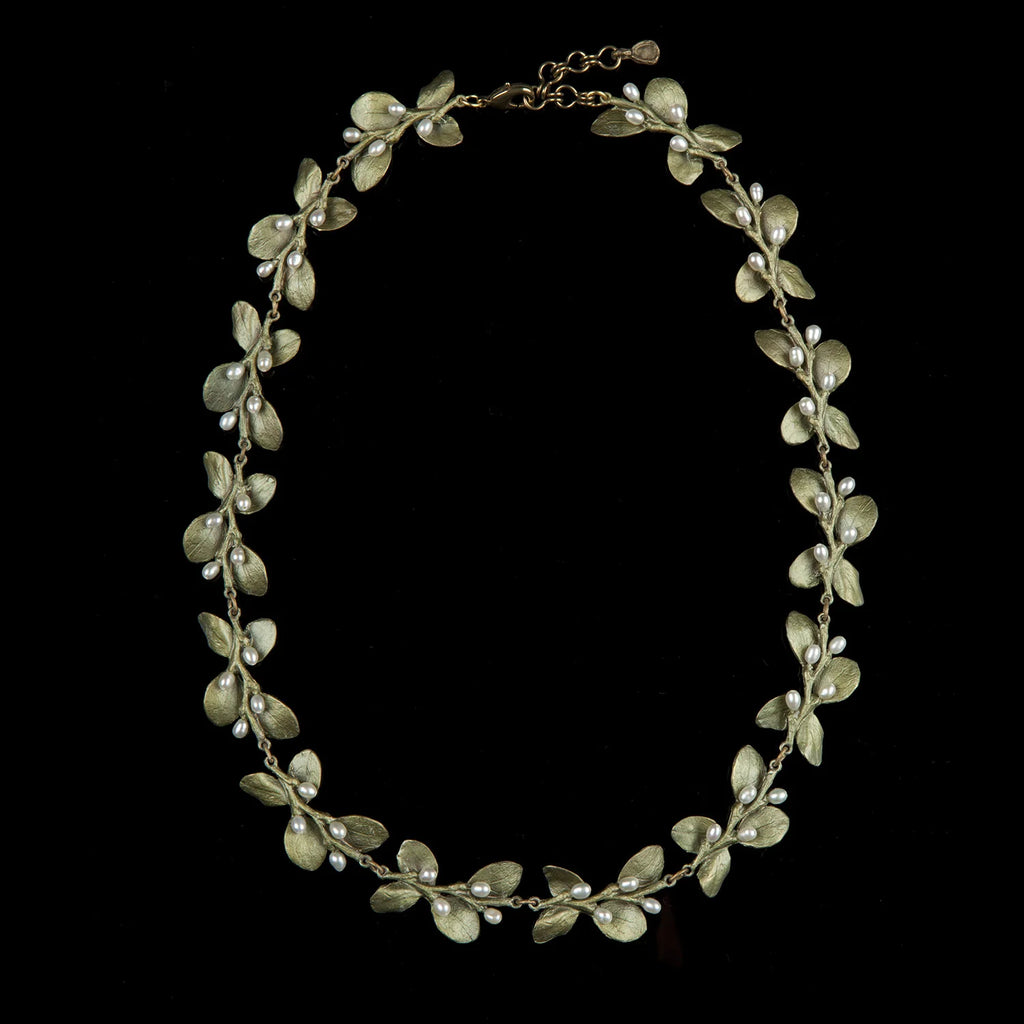 Irischer Schlehdorn - Blttercollier