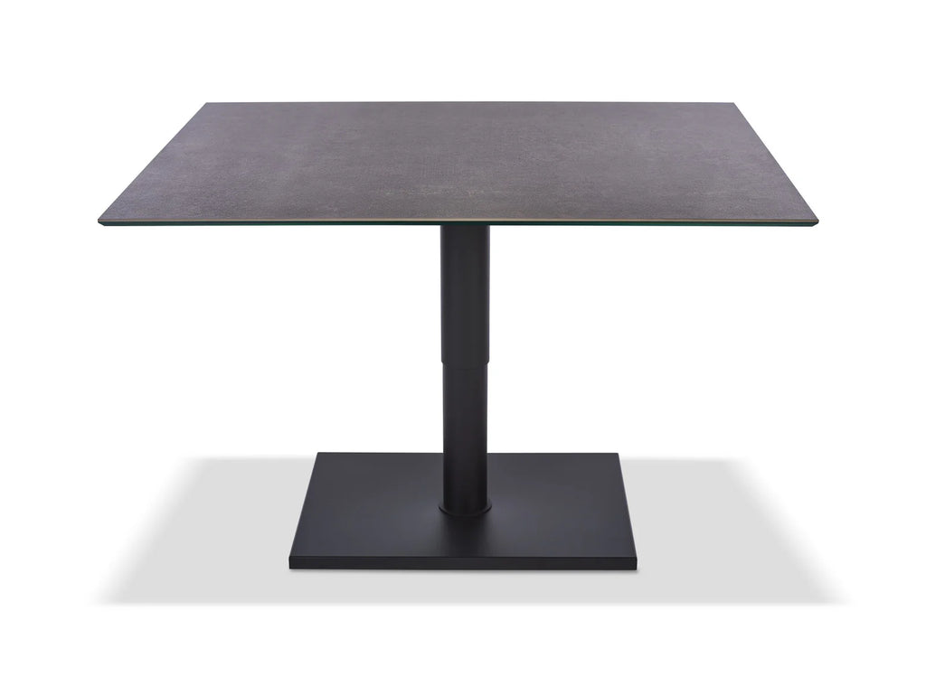 Tavolino Ronald Schmitt Kolo 110x70 cm, K736, altezza regolabile in continuo 40-59 cm, con ruote