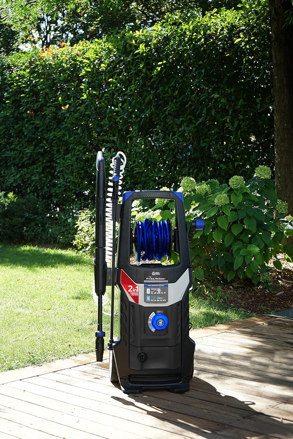 Idropulitrice AR Blue Clean e-4 TWINFLOW con sistema Dualtech (2500 W, 150 bar, 810 l/h)