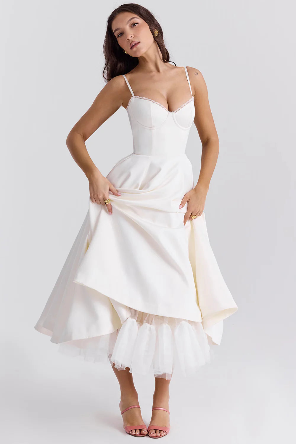 Amber - Anspruchsvolles Midikleid