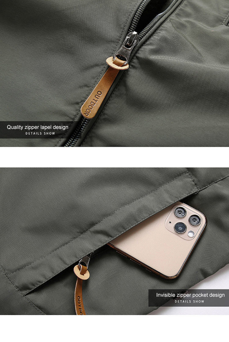Giacca softshell da uomo resistente alle intemperie