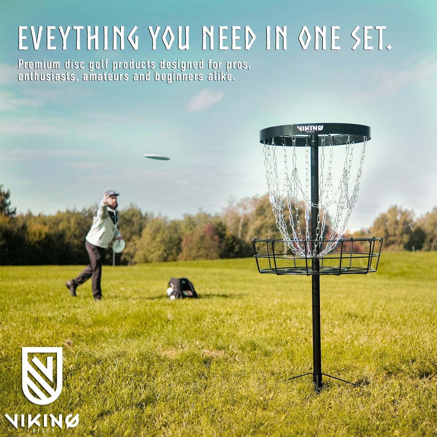 Set da torneo Viking Discs (8 dischi)