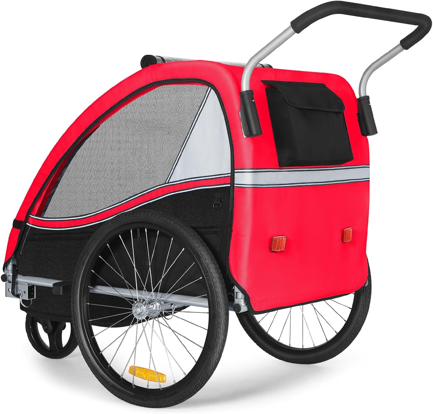 Tiggo VS 2 in 1 Rimorchio per bambini Rimorchio per bici Rimorchio con set passeggino Jogger 50202