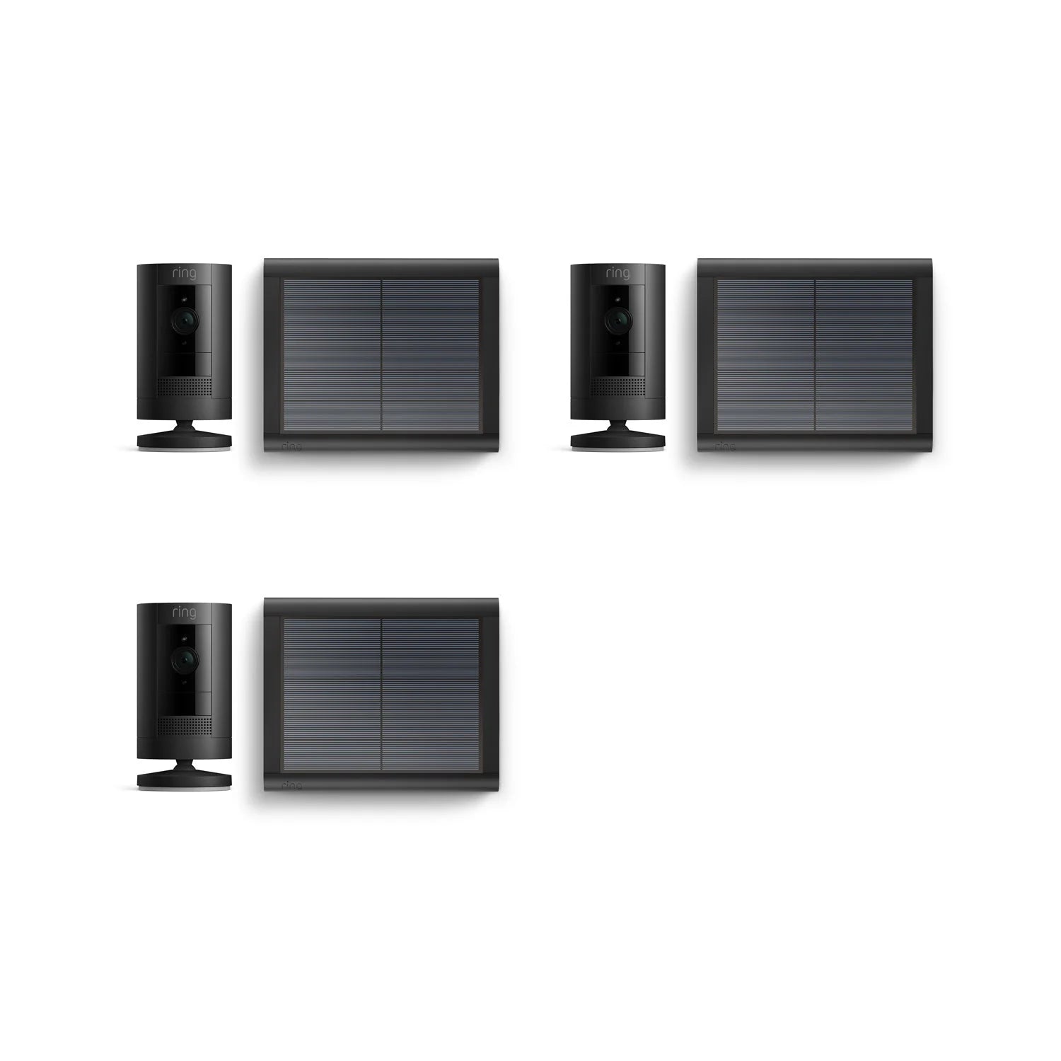 Set da 3 telecamere per esterni a energia solare | Stick Up Cam Solar