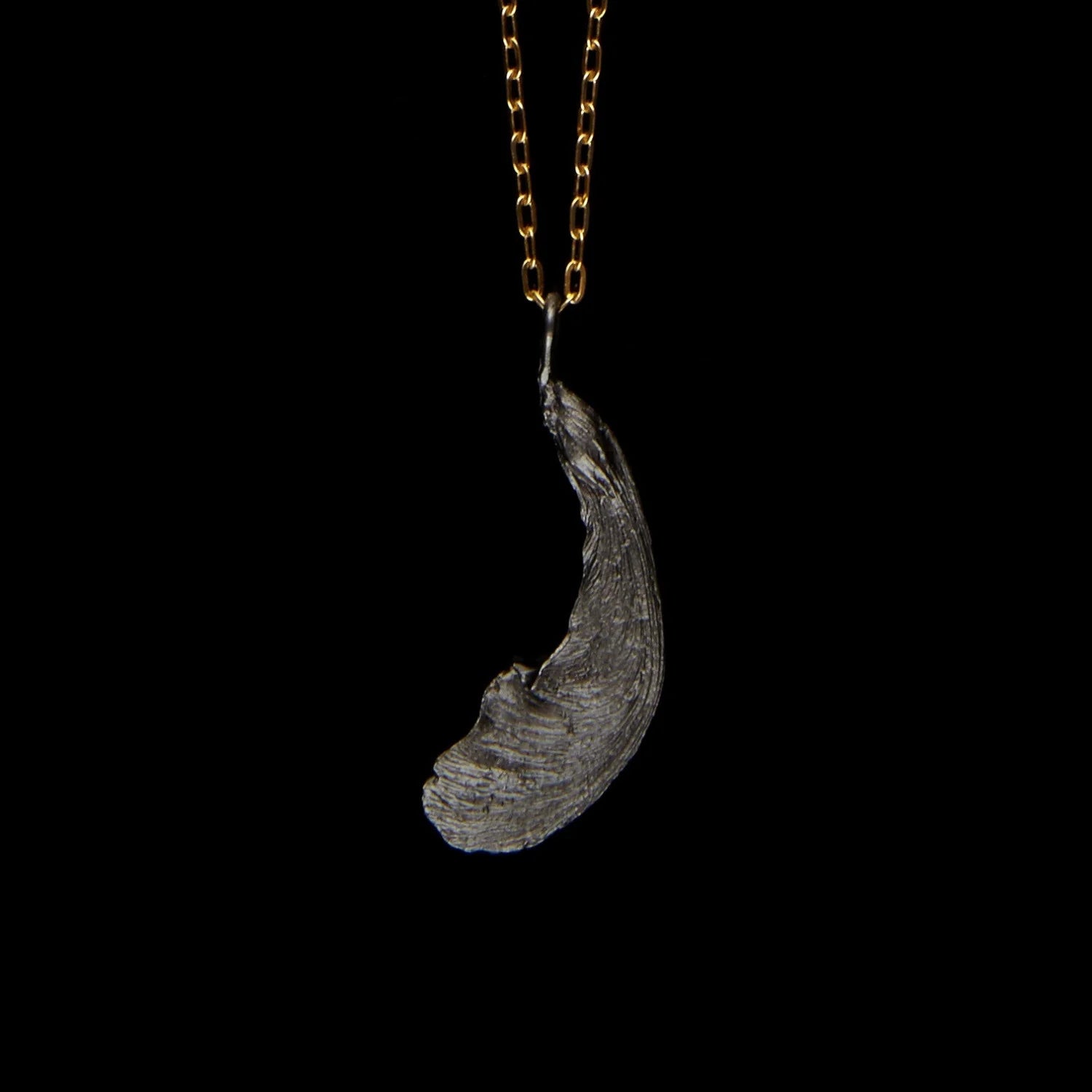 Ahorn - Collana con ciondolo color canna di fucile