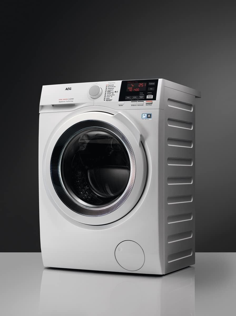 AEG L7WBA60680 Lavasciuga / DualSense - cura delicata / 8 kg lavaggio / 5 kg asciugatura / D / a risparmio energetico / ProSense - regolazione automatica del carico / Funzione aggiungi indumento / ProSteam - funzione vapore rinfrescante / 1600 giri/min